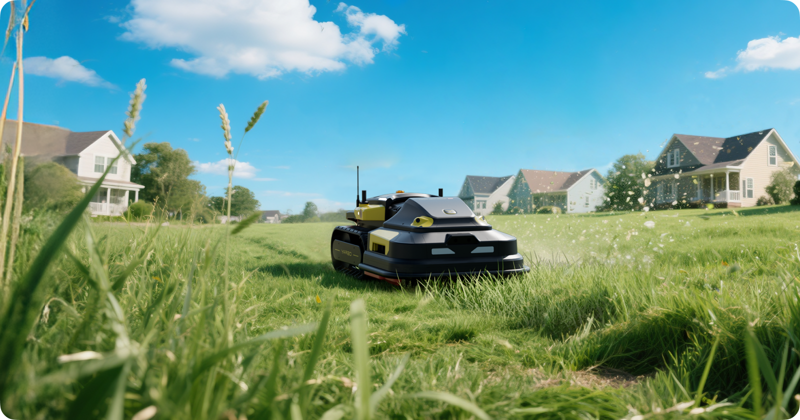 Heavy-Duty Mowing—Yarbo Lawn Mower Pro