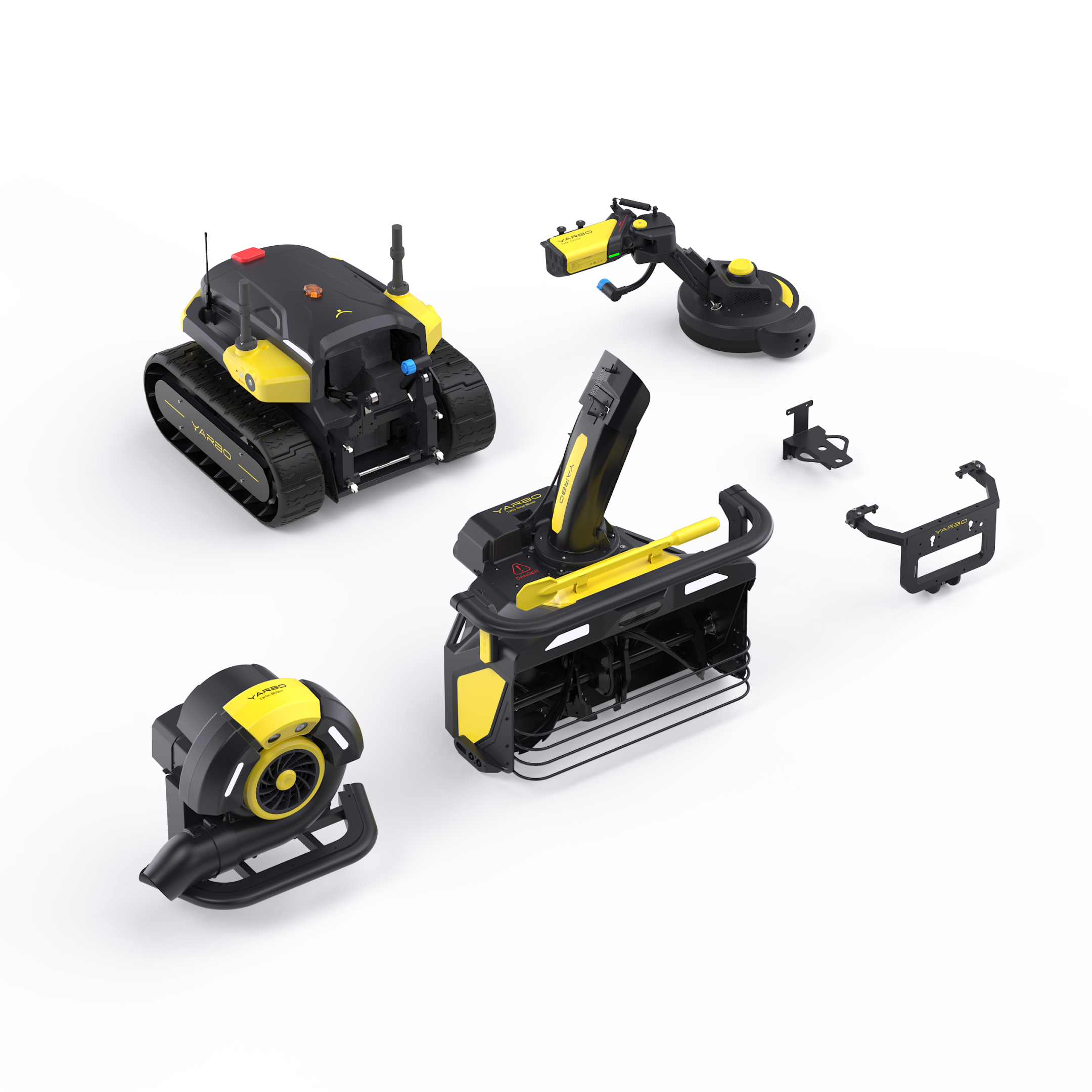 Yarbo Blower + Snow Blower + Trimmer Package