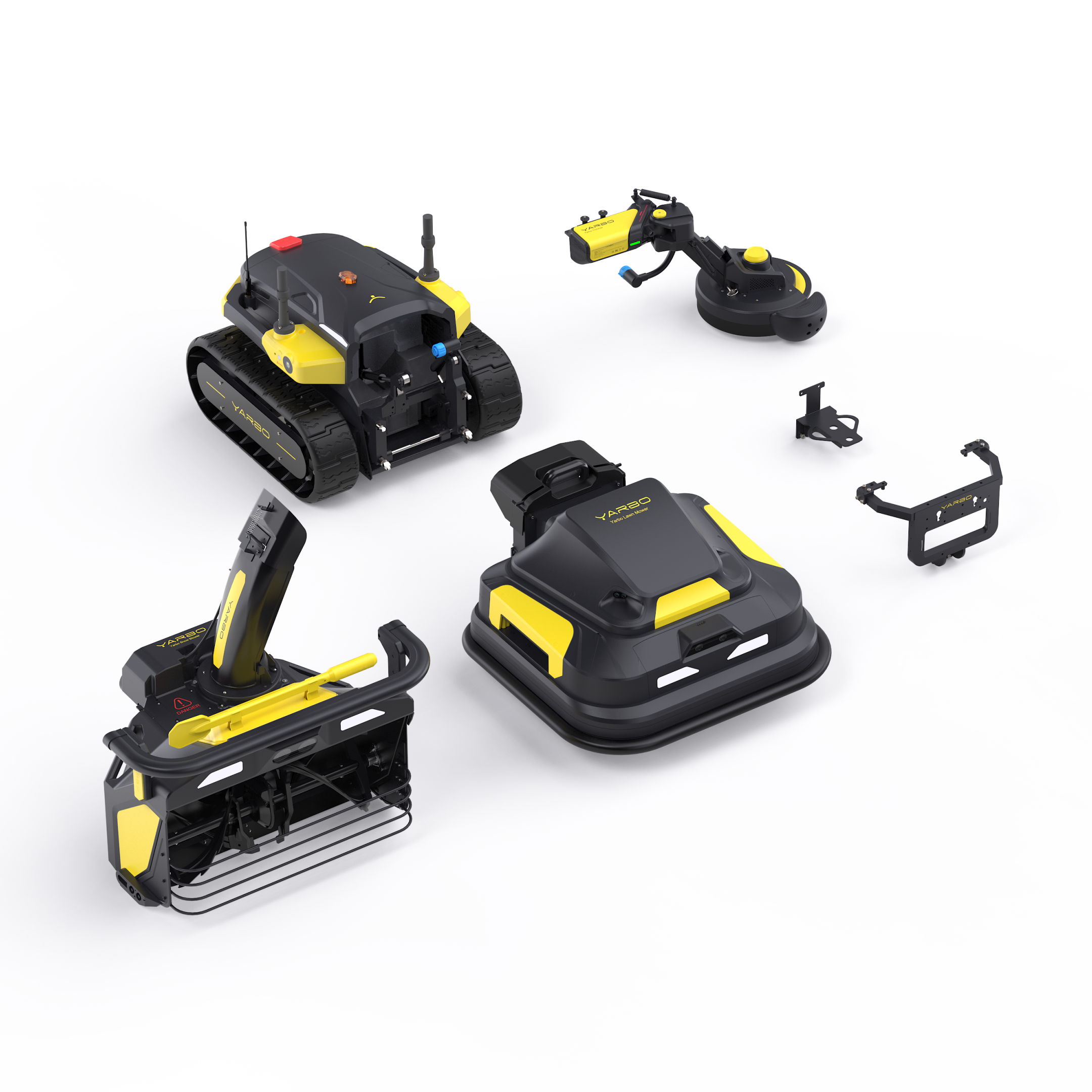 Yarbo Lawn Mower + Snow Blower + Trimmer Package
